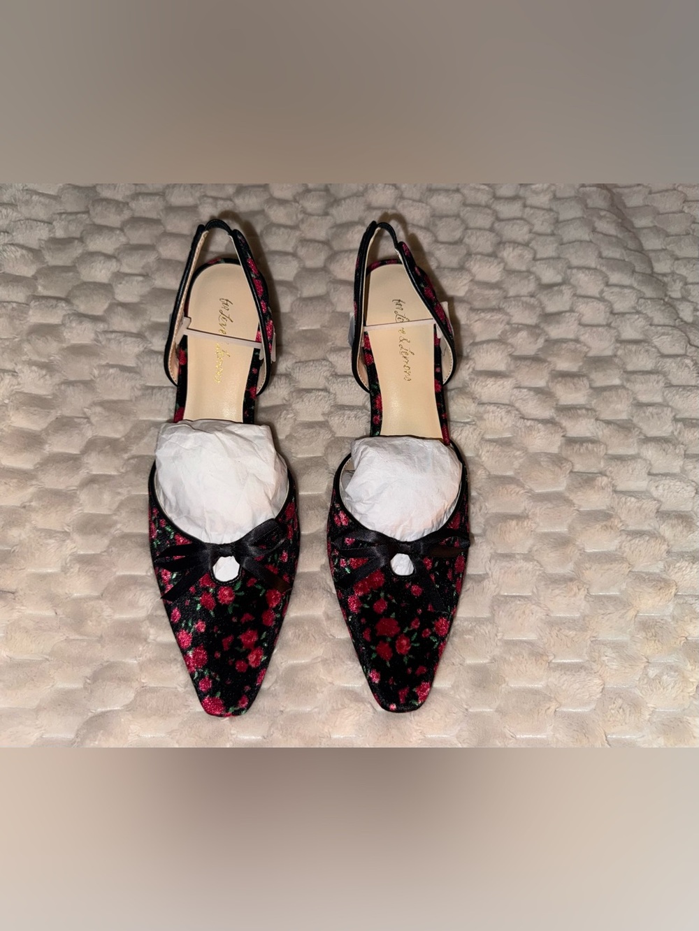 For Love & Lemons Lyana Rose Heels - NWT